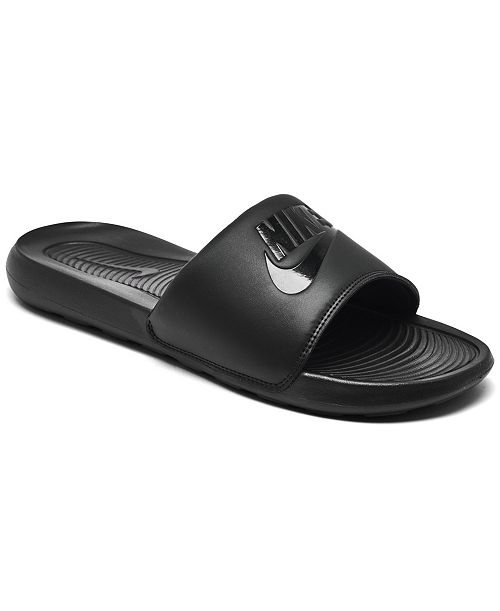 alfani Nike Men's Victori One Slide Sandals from Finish Line Brands