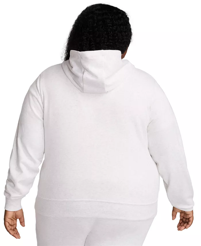 Alfani Nike Plus Size Active Sportswear Club Hooded Fleece Sweatshirt Women's Fashion Shoes & Accessories