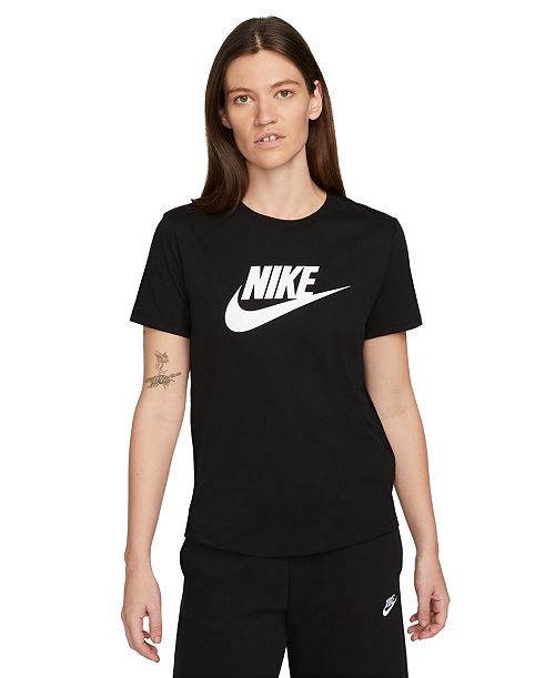 alfani Nike Sportswear Women's Essentials Logo T-Shirt Women's Fashion Shoes & Accessories