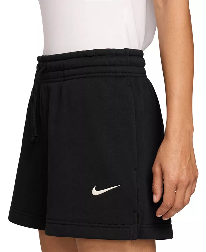Alfani Nike Sportswear Women's Phoenix Fleece Mid-Rise 4" Shorts Women's Fashion Shoes & Accessories