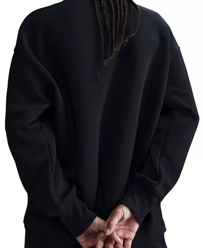 Alfani Nike Sportswear Women's Phoenix Fleece Oversized Crewneck Sweatshirt Women's Fashion Shoes & Accessories