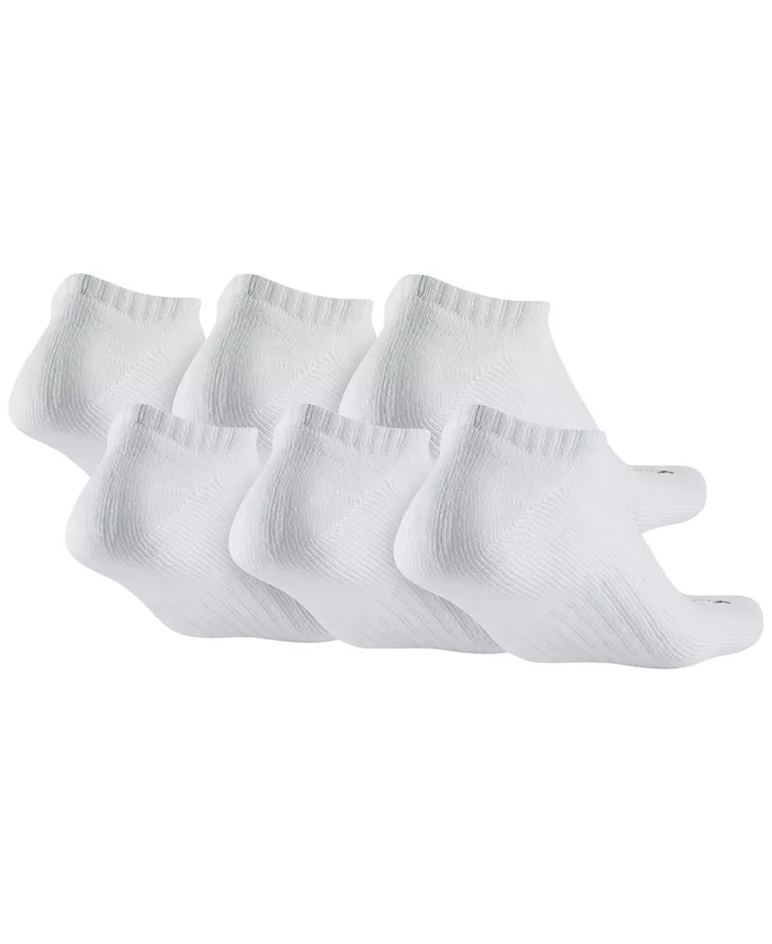 Alfani Nike Unisex Everyday Plus Cushioned Training No-Show Socks 6 Pairs Men's Fashion & Accessories
