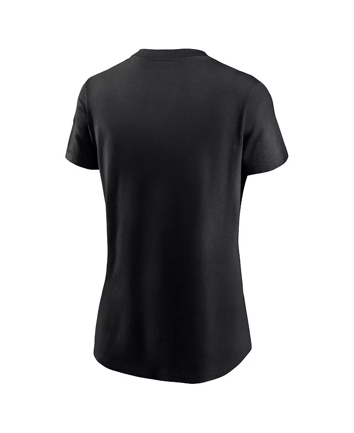 Alfani Nike Women's Black San Francisco Giants Wordmark T-Shirt Sports Fan Shop