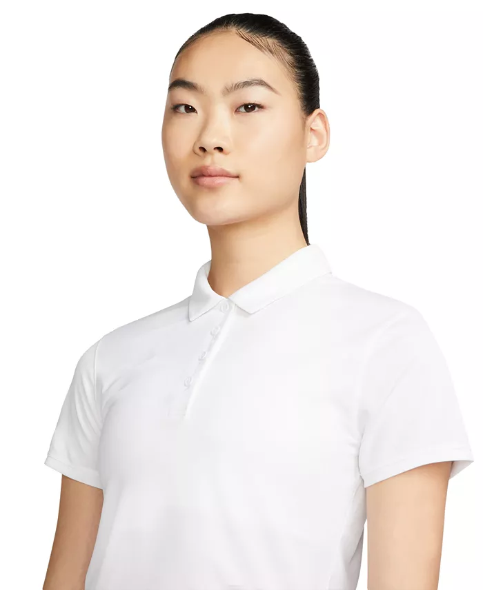 Alfani Nike Women's Dri-FIT Victory Short-Sleeve Golf Polo Shirt Women's Fashion Shoes & Accessories