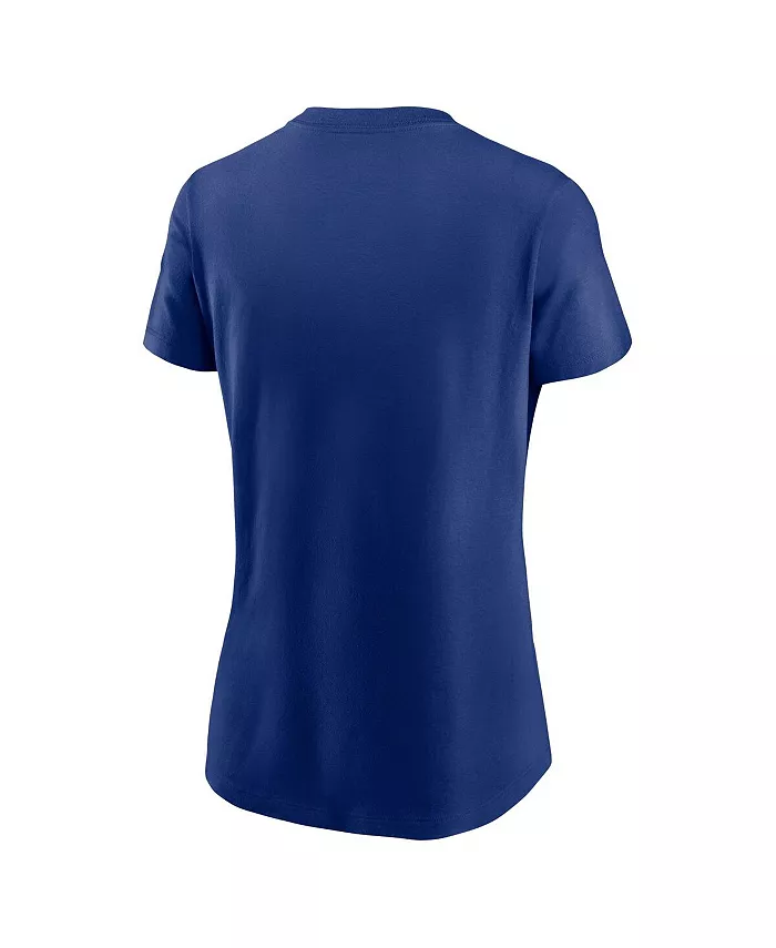 Alfani Nike Women's Royal Atlanta Braves City Connect Wordmark T-Shirt Sports Fan Shop