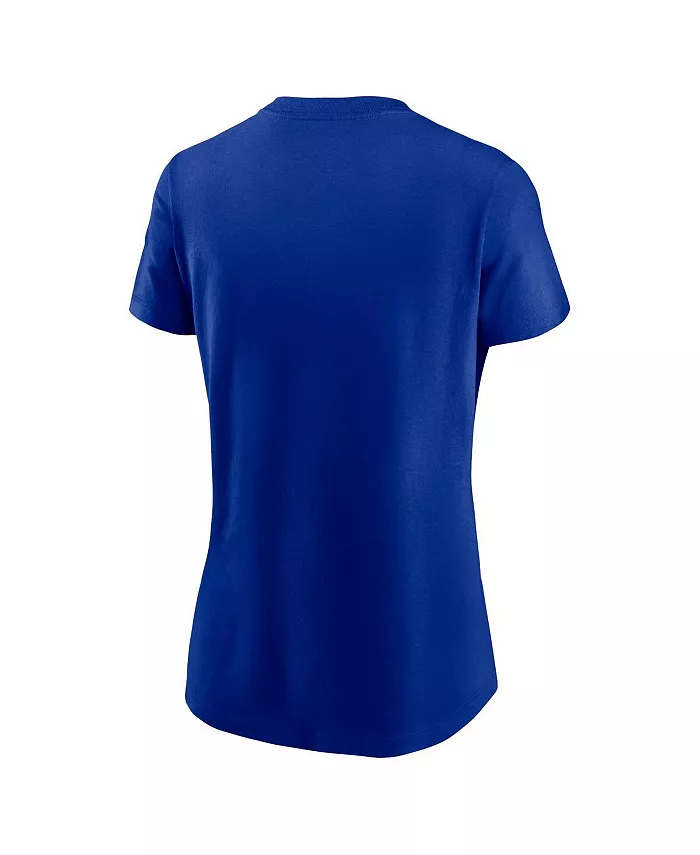 Alfani Nike Women's Royal Buffalo Bills Primary Logo T-Shirt Sports Fan Shop
