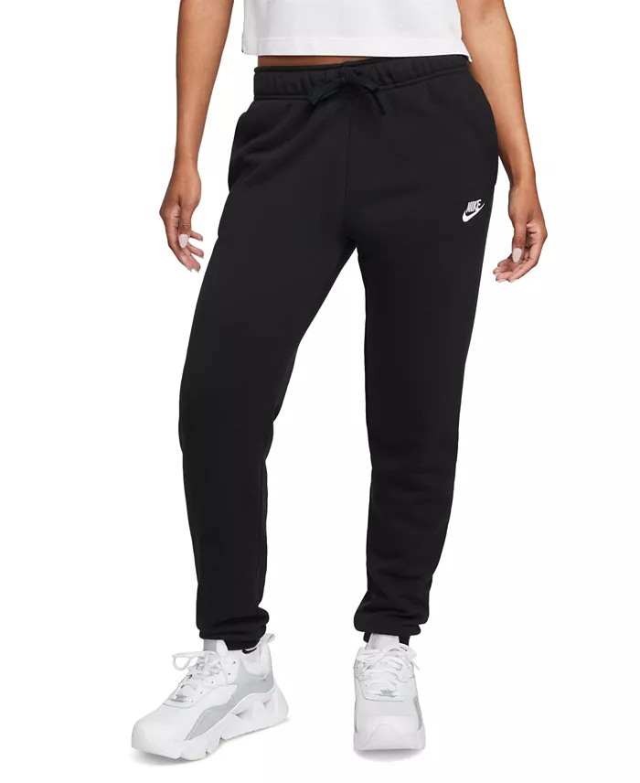 Alfani Nike Women's Sportswear Club Fleece Mid-Rise Joggers Women's Fashion Shoes & Accessories