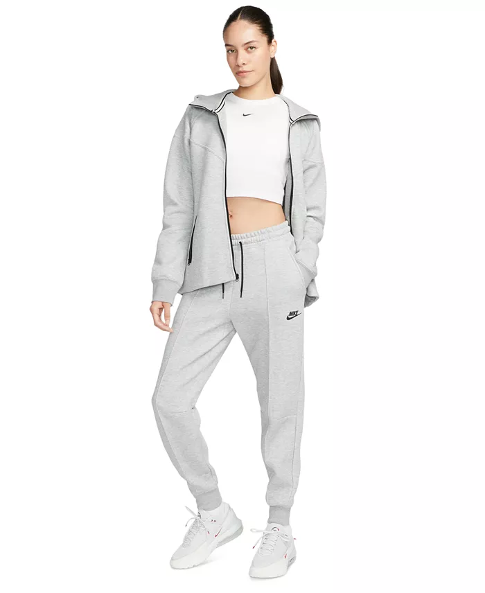 Alfani Nike Women's Sportswear Tech Fleece Mid-Rise Jogger Pants Women's Fashion Shoes & Accessories
