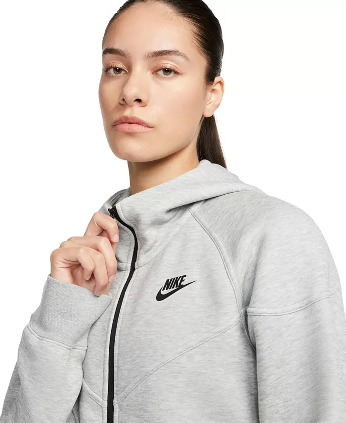 Alfani Nike Women's Sportswear Tech Fleece Windrunner Full-Zip Hoodie Women's Fashion Shoes & Accessories