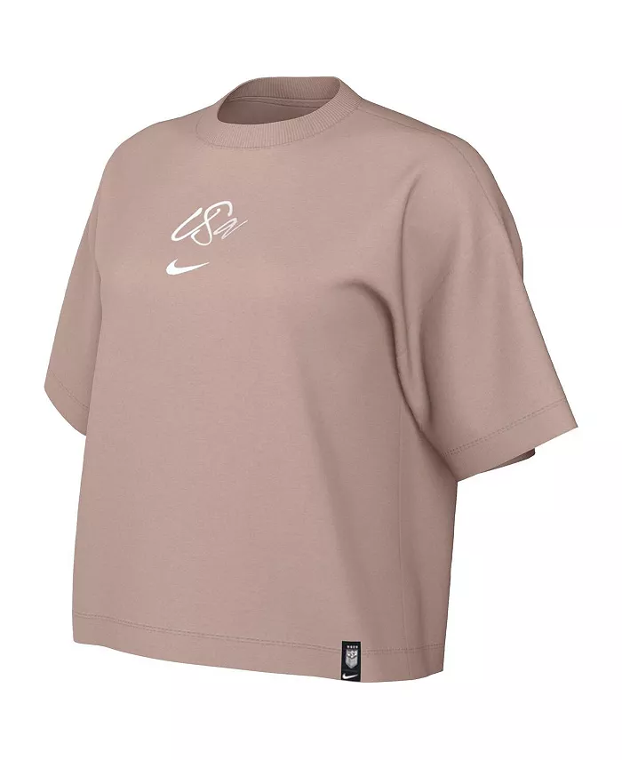 Alfani Nike Women's Tan USWNT Fearless T-shirt Sports Fan Shop