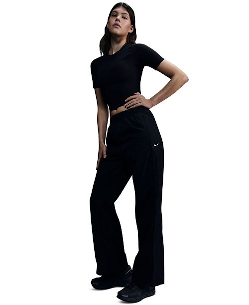 alfani Nike Women's Windrunner High-Waist Woven Pants Women's Fashion Shoes & Accessories