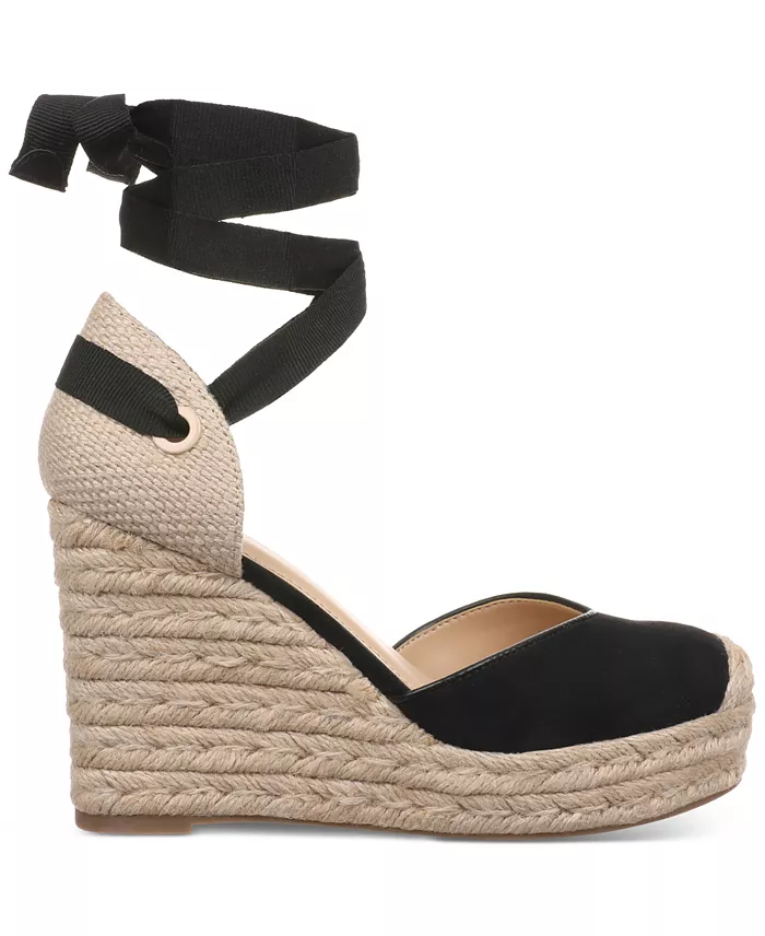 Alfani On 34th Melindaa Espadrille Wedge High Heel Sandals Exclusively At Macy's Women's Fashion Shoes & Accessories
