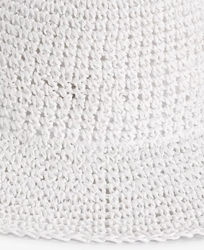 Alfani On 34th Solid Crochet Bucket Hat Exclusively At Macy's Women's Fashion Shoes & Accessories