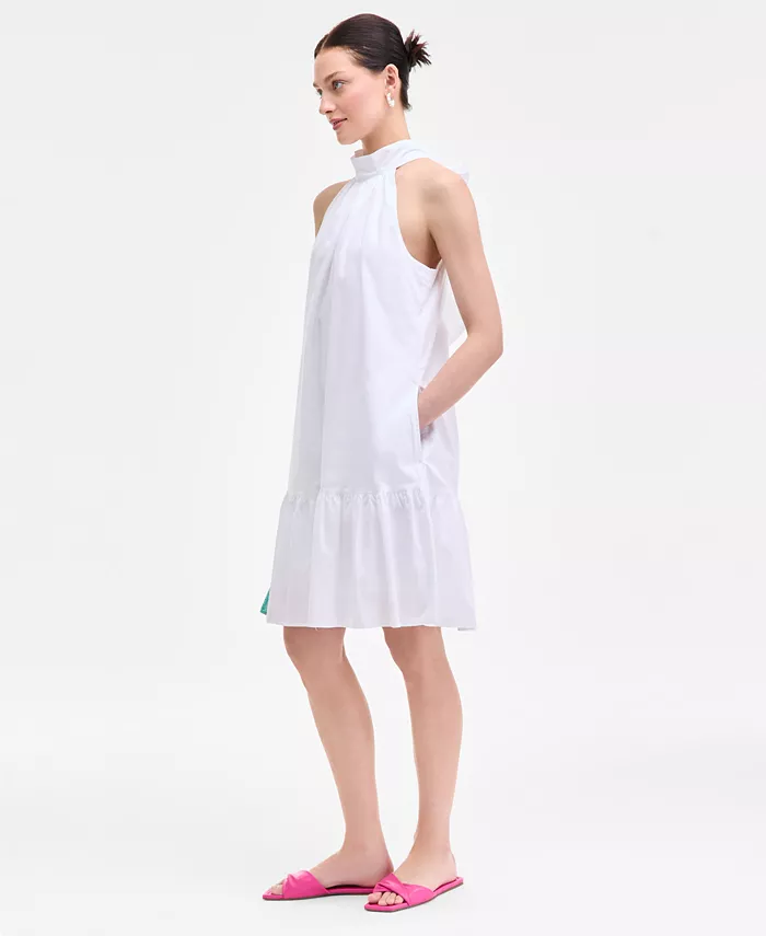 Alfani On 34th Women's Halter Bow-Back Mini Dress Exclusively At Macy's Women's Fashion Shoes & Accessories