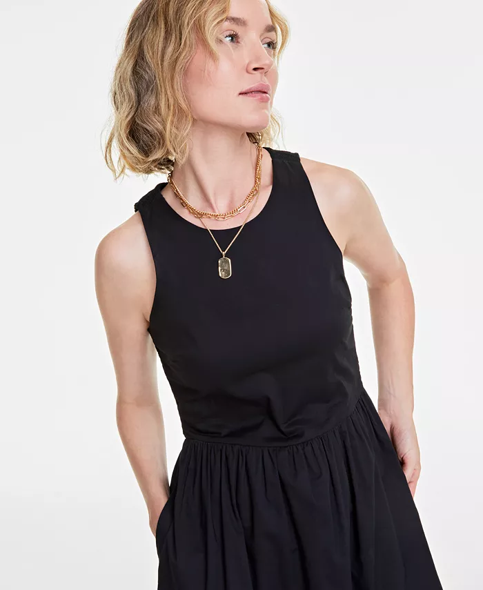 Alfani On 34th Women's Sleeveless Tank Midi Dress Created For Macy's Women's Fashion Shoes & Accessories