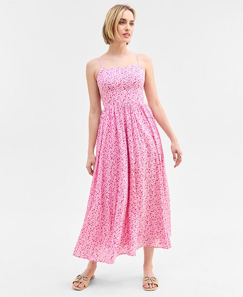 alfani On 34th Women's Square-neck Maxi Dress Exclusively at Macy's Women's Fashion Shoes & Accessories