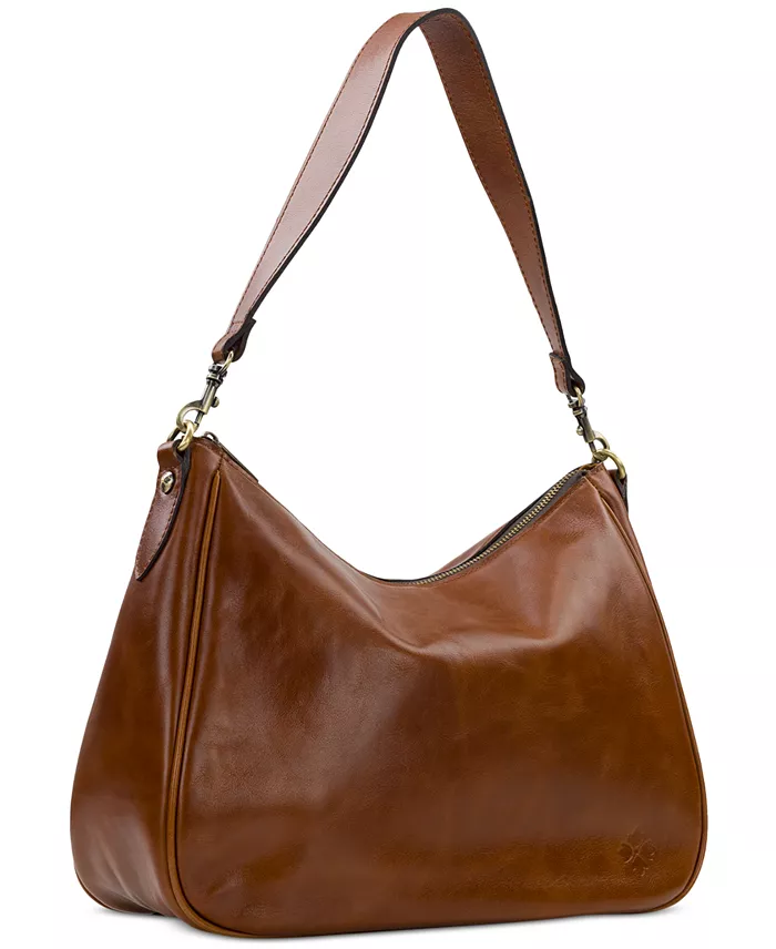Alfani Patricia Nash Athani Large Leather Shoulder Bag Created For Macy's Handbags Purses & Accessories