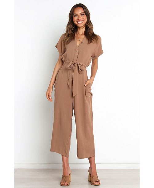 alfani Petal and Pup Women's Archie Jumpsuit Women's Fashion Shoes & Accessories