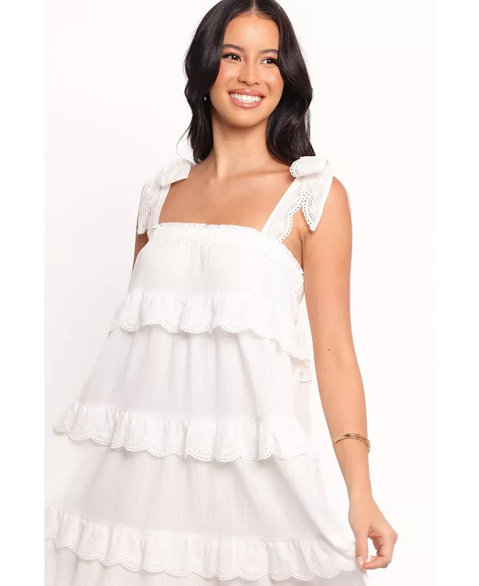 Alfani Petal And Pup Women's Harriette Midi Dress Women's Fashion Shoes & Accessories