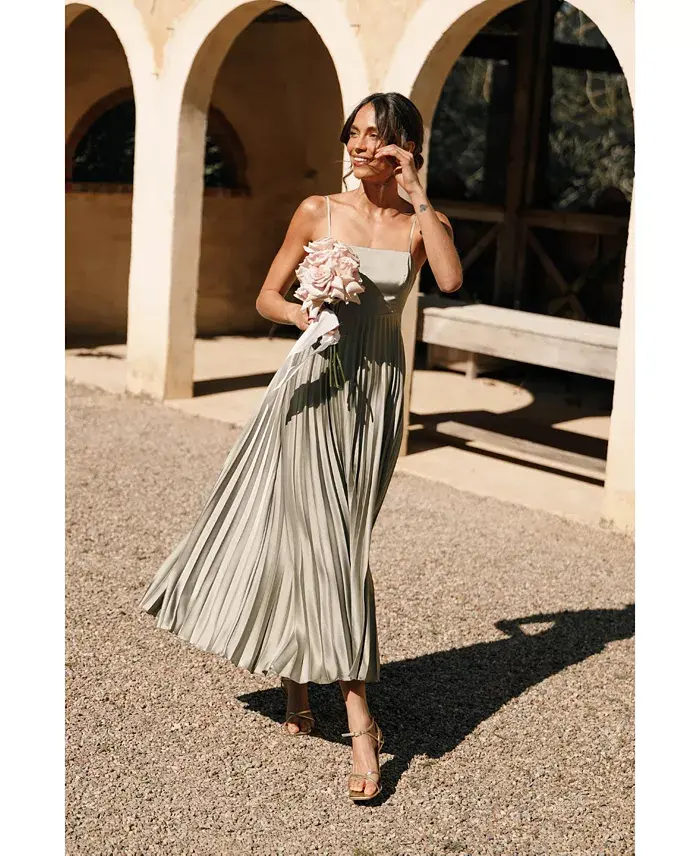 Alfani Petal And Pup Women's Keegan Maxi Dress Women's Fashion Shoes & Accessories