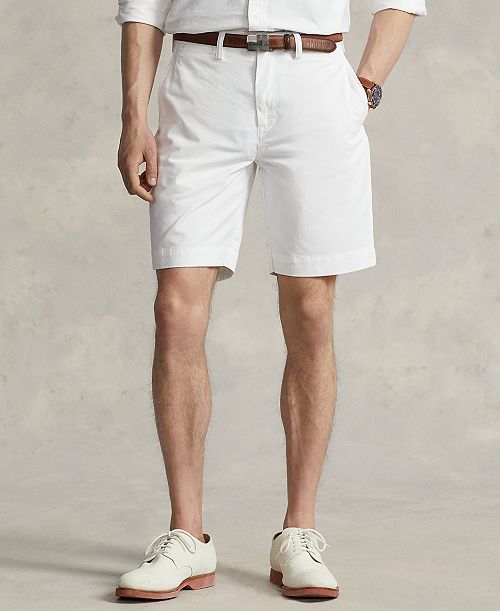 alfani Polo Ralph Lauren 9-Inch Stretch Classic Fit Chino Short Men's Fashion & Accessories