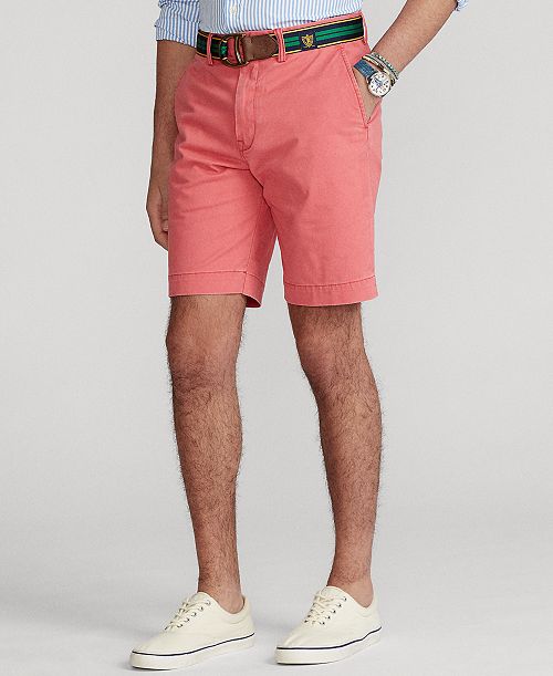 alfani Polo Ralph Lauren 9-Inch Stretch Classic Fit Chino Short Men's Fashion & Accessories