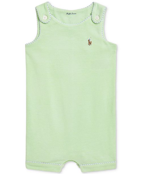 alfani Polo Ralph Lauren Baby Boys Cotton Mesh Tank Shortall Kids