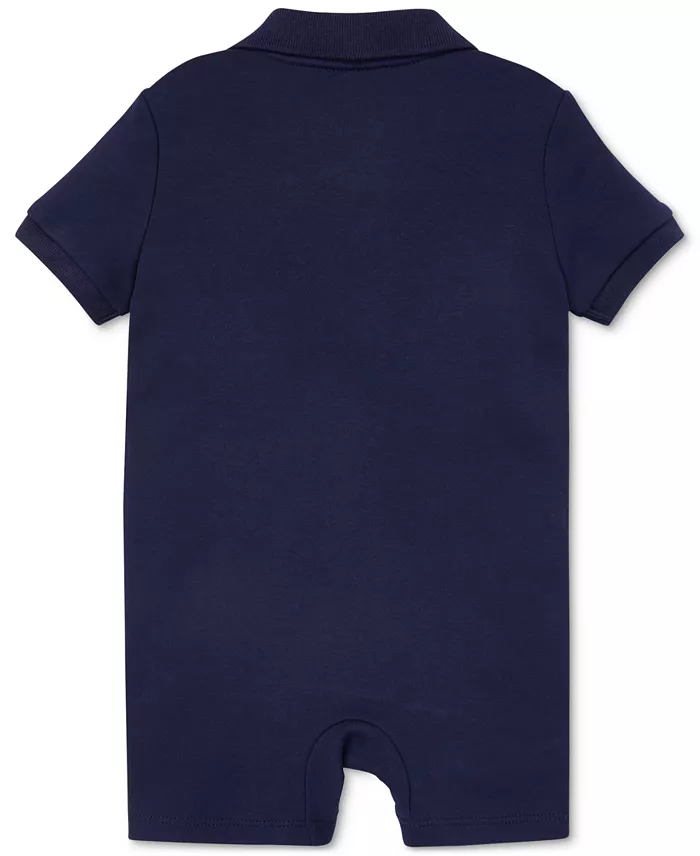 Alfani Polo Ralph Lauren Baby Boys Cotton Short Sleeved Polo Shortall Kids