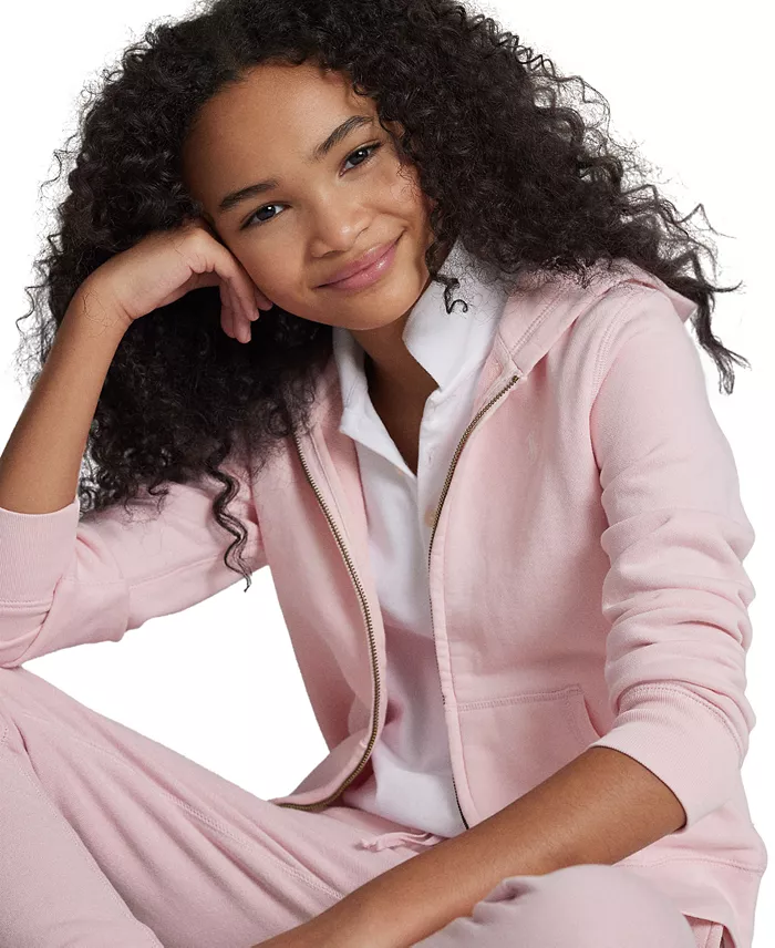 Alfani Polo Ralph Lauren Big Girls French Terry Full-Zip Hoodie Kids