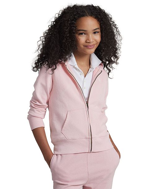 alfani Polo Ralph Lauren Big Girls French Terry Full-Zip Hoodie Kids