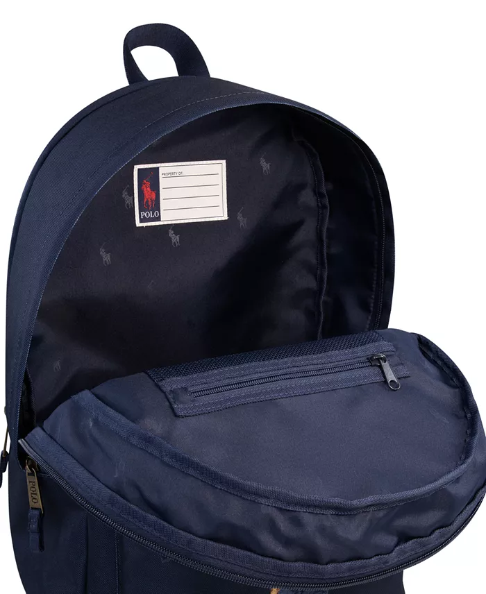 Alfani Polo Ralph Lauren Kids Polo Bear Canvas Backpack Luggage & Backpacks