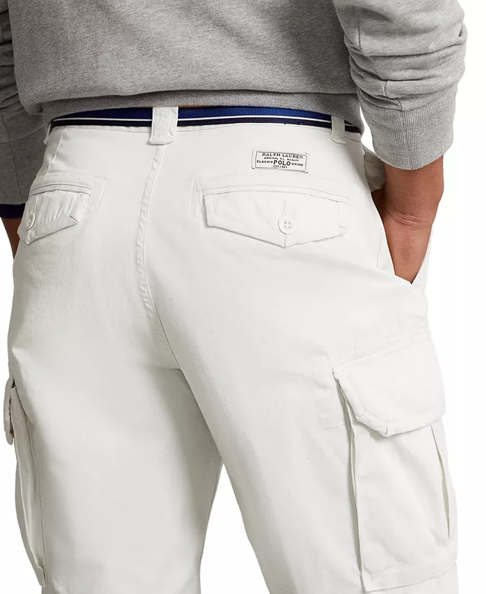 Alfani Polo Ralph Lauren Men's 10-1/2-Inch Relaxed Fit Twill Cargo Shorts Men's Fashion & Accessories