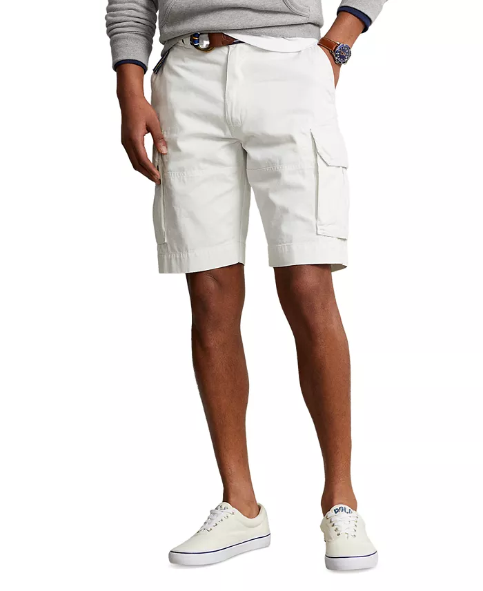 Alfani Polo Ralph Lauren Men's 10-1/2-Inch Relaxed Fit Twill Cargo Shorts Men's Fashion & Accessories