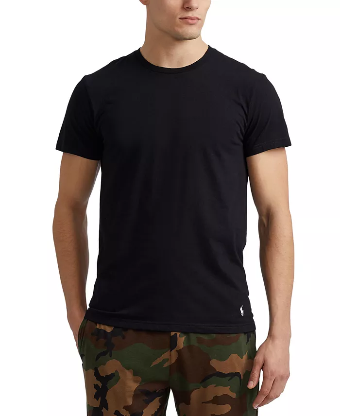 Alfani Polo Ralph Lauren Men's 5+1 Free Bonus Classic-Fit Crewneck Undershirts Pack Men's Fashion & Accessories