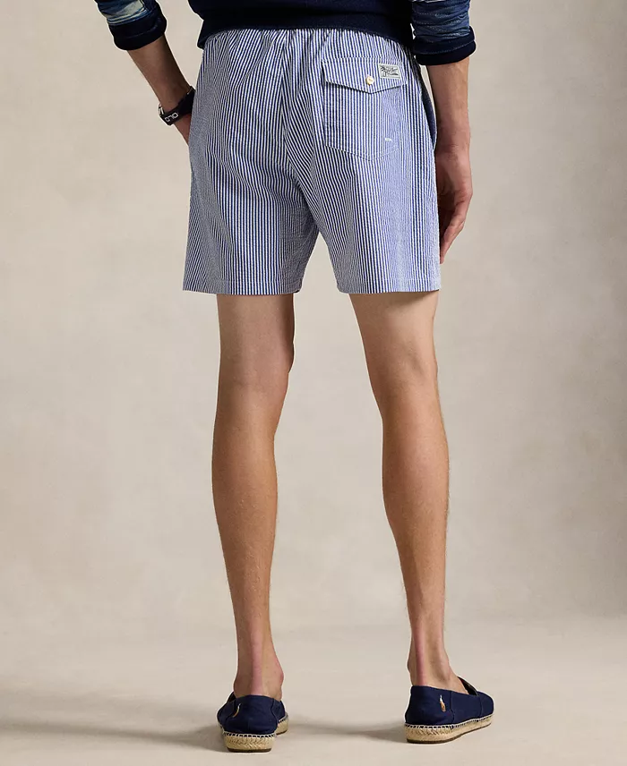 Alfani Polo Ralph Lauren Men's 5-3/4" Traveler Classic Striped Swim Trunk Men's Fashion & Accessories
