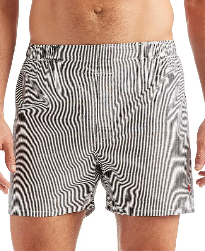 Alfani Polo Ralph Lauren Men's 5-Pack Woven Boxers Men's Fashion & Accessories