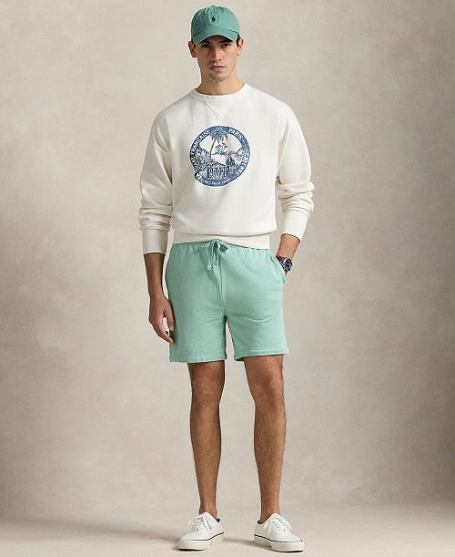 alfani Polo Ralph Lauren Men's 6.5-Inch Loopback Fleece Shorts Men's Fashion & Accessories