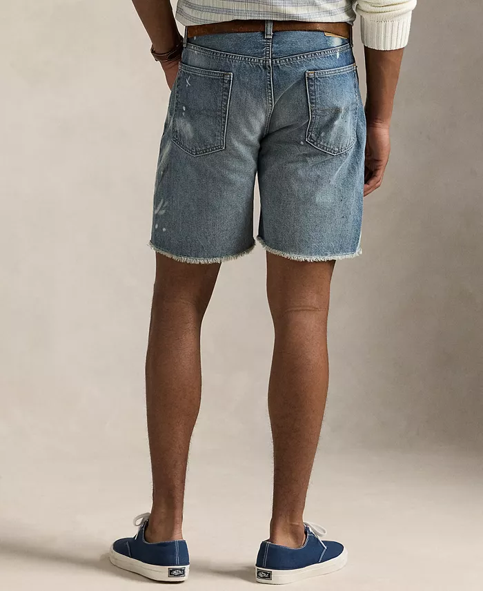 Alfani Polo Ralph Lauren Men's 8-Inch Vintage Classic Denim Shorts Men's Fashion & Accessories