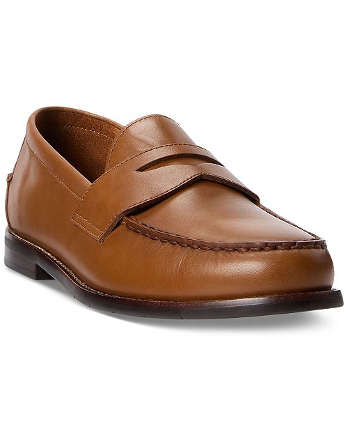alfani Polo Ralph Lauren Men's Alston Leather Penny Loafers Men's Shoes