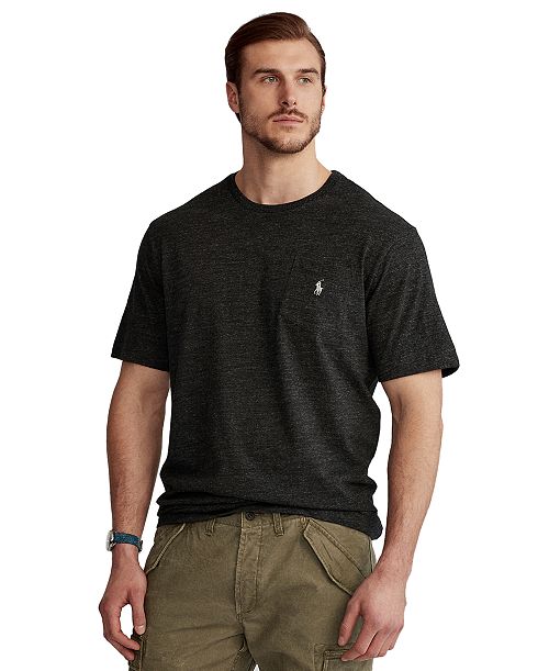alfani Polo Ralph Lauren Men's Big & Tall Crew-Neck Pocket T-Shirt Men's Fashion & Accessories