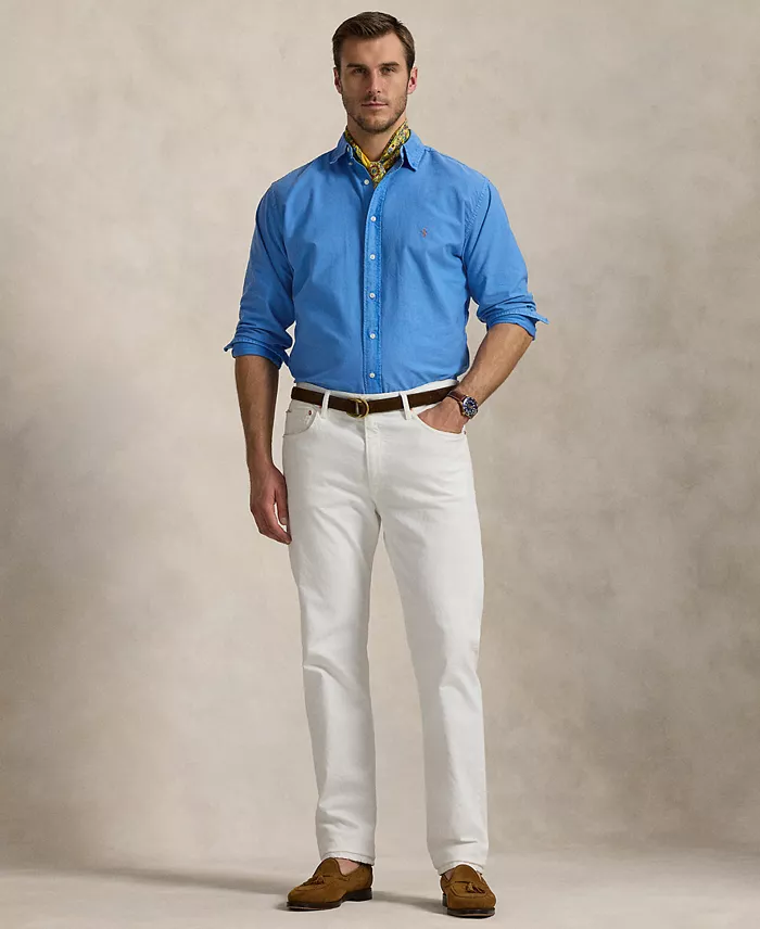 Alfani Polo Ralph Lauren Men's Big & Tall Garment-Dyed Oxford Shirt Men's Fashion & Accessories