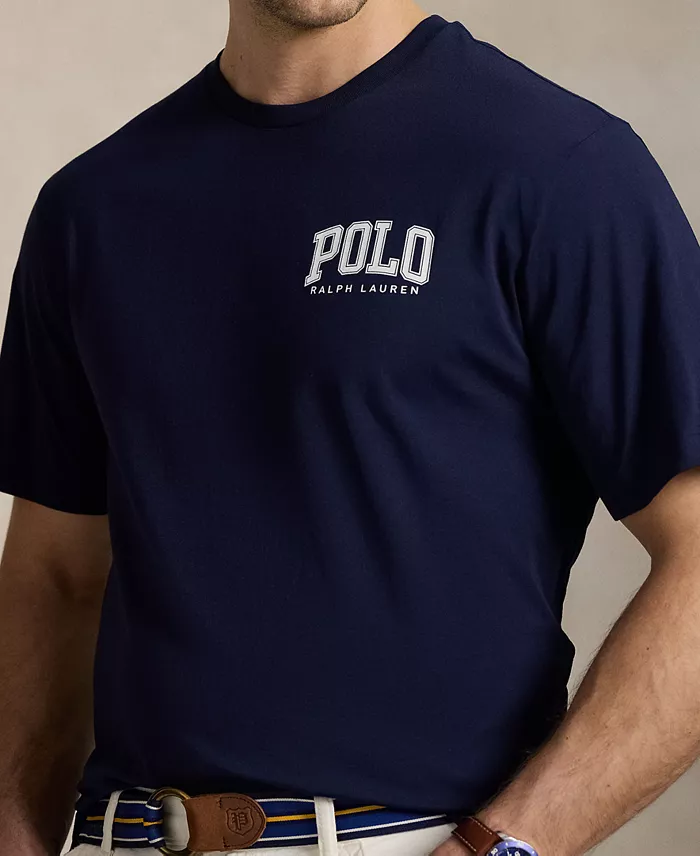Alfani Polo Ralph Lauren Men's Big & Tall Logo Jersey T-Shirt Men's Fashion & Accessories