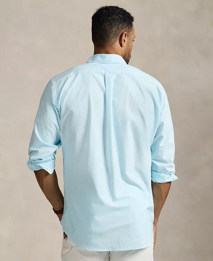 Alfani Polo Ralph Lauren Men's Big & Tall Mineral-Dyed Oxford Shirt Men's Fashion & Accessories