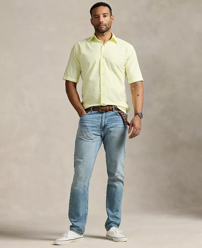 Alfani Polo Ralph Lauren Men's Big & Tall Mineral-Dyed Oxford Shirt Men's Fashion & Accessories