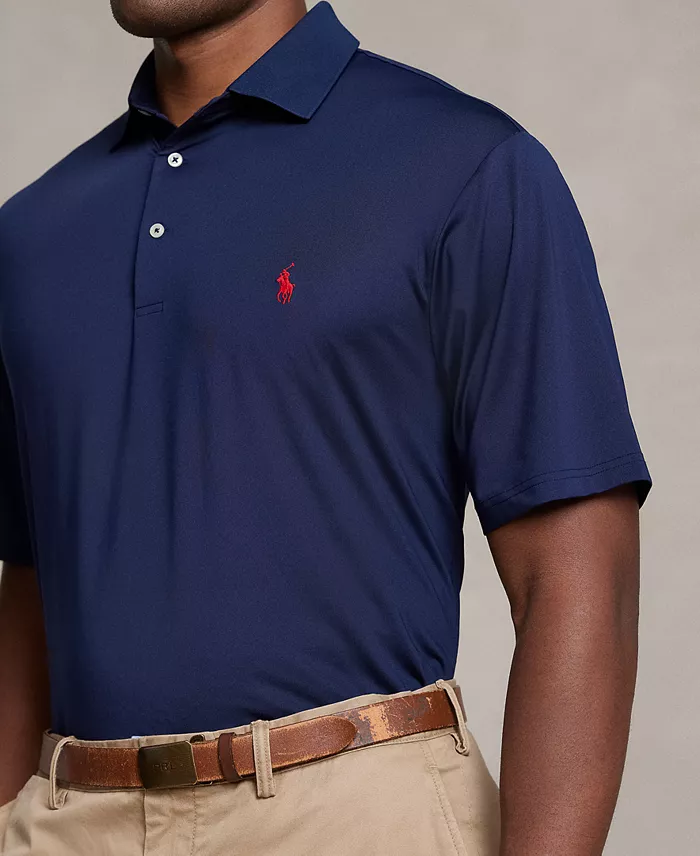 Alfani Polo Ralph Lauren Men's Big & Tall Performance Stretch Jersey Polo Shirt Men's Fashion & Accessories