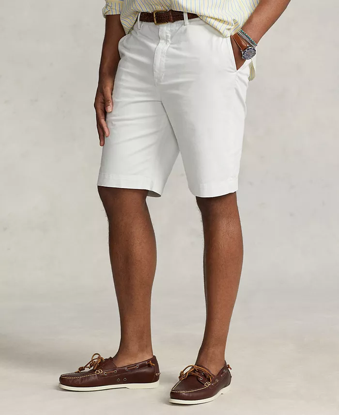 Alfani Polo Ralph Lauren Men's Big & Tall Stretch Classic-Fit Chino Shorts Men's Fashion & Accessories