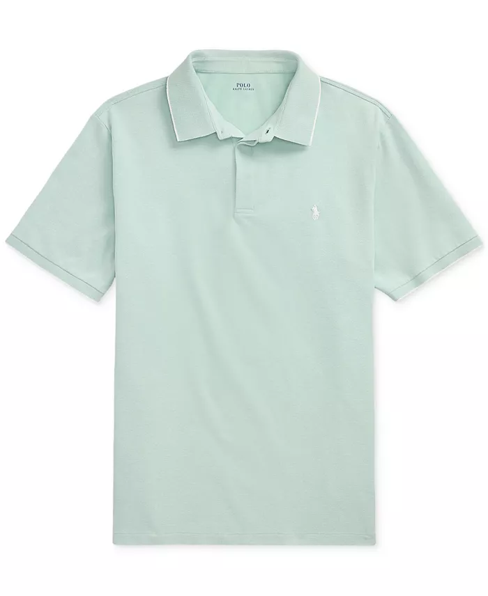 Alfani Polo Ralph Lauren Men's Big & Tall Stretch Oxford Mesh Polo Shirt Men's Fashion & Accessories