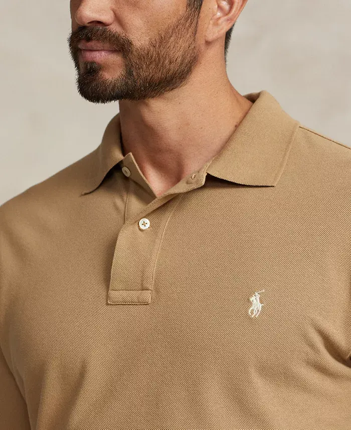 Alfani Polo Ralph Lauren Men's Big & Tall The Iconic Mesh Polo Shirt Men's Fashion & Accessories