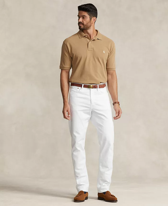 Alfani Polo Ralph Lauren Men's Big & Tall The Iconic Mesh Polo Shirt Men's Fashion & Accessories