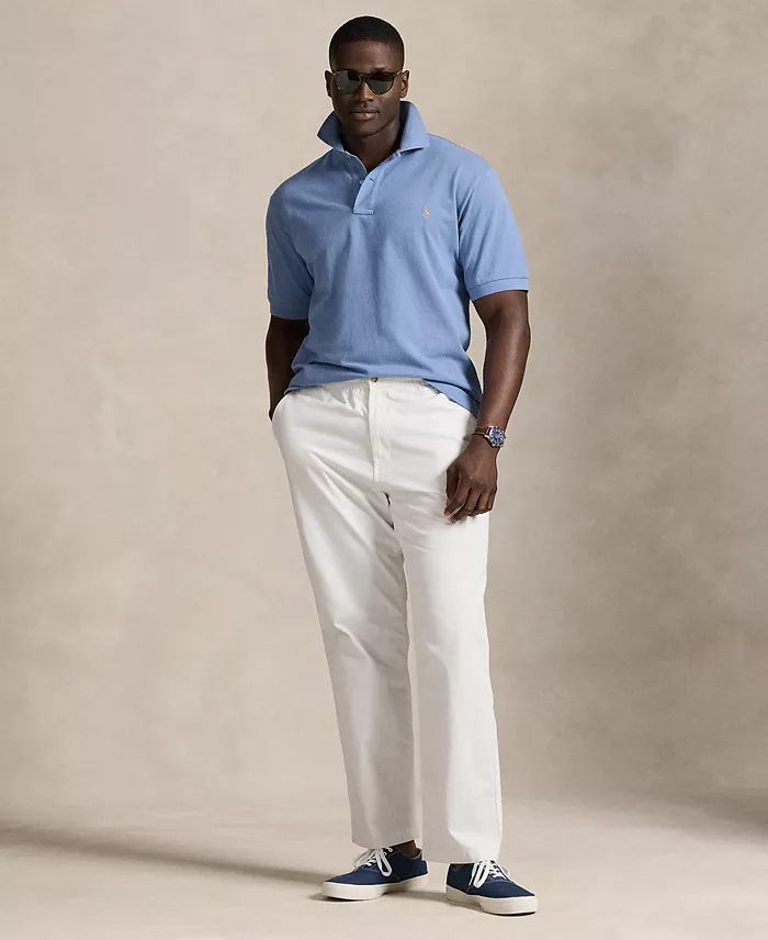 Alfani Polo Ralph Lauren Men's Big & Tall The Iconic Mesh Polo Shirt Men's Fashion & Accessories